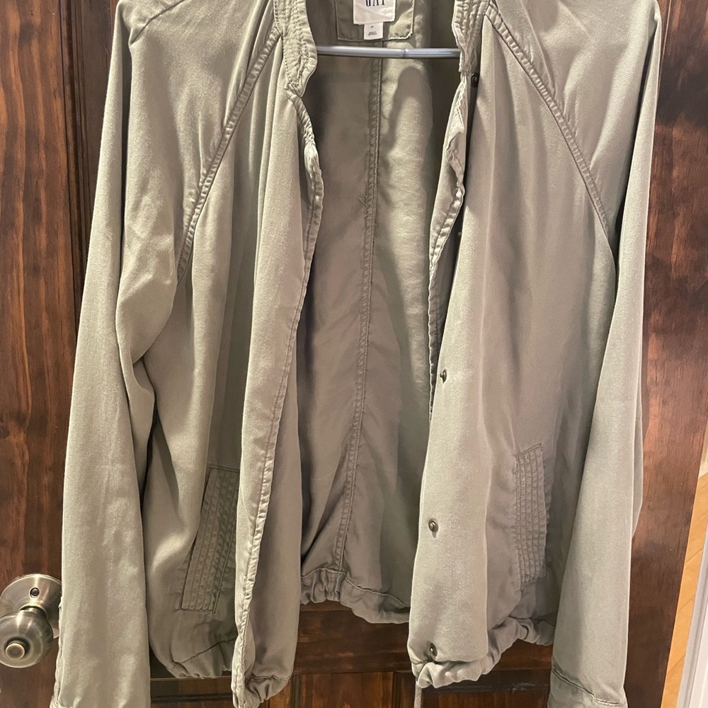 Olive Green Lightweight Jacket
